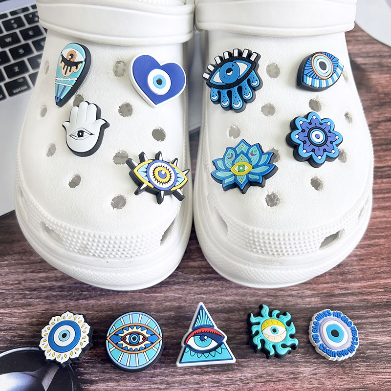New Arrival Evil Eyes Shoe Cha - Women'S Shoes Crocs ulasan dan harga