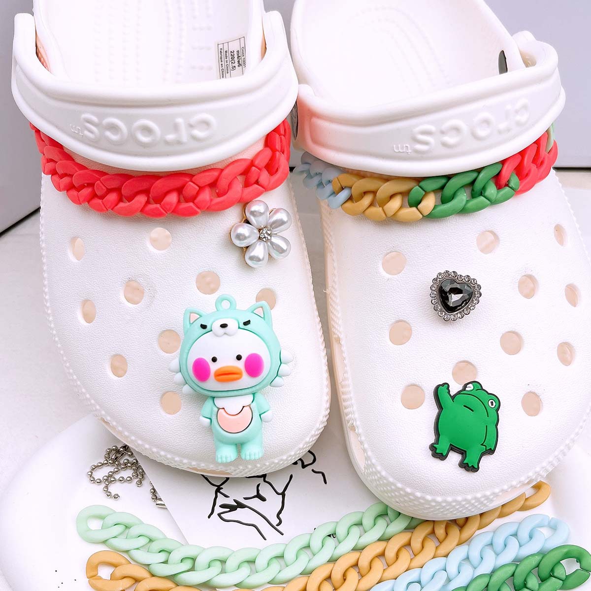 Hot versatile hollow shoe deco - Women'S Shoes Crocs ulasan dan harga