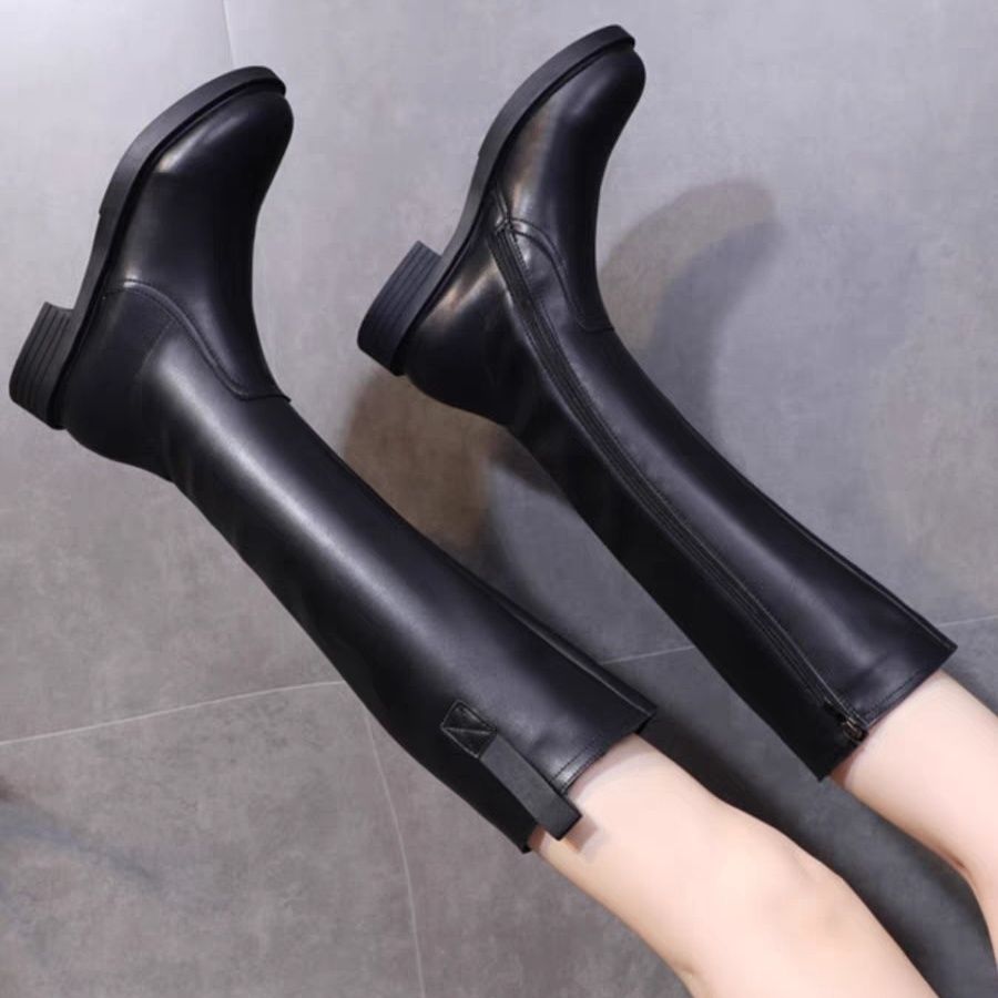 Autumn Winter Fleece-Lined Bla - Women Shoes Waterproof ulasan dan harga
