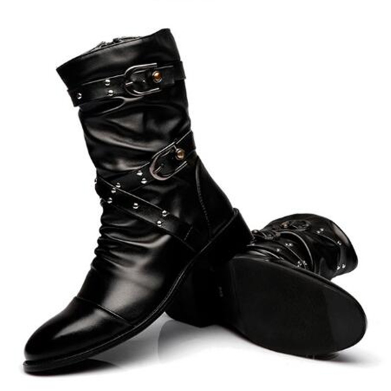 Fashion Men's Leather High Qua - Women'S Shoes Chelsea ulasan dan harga