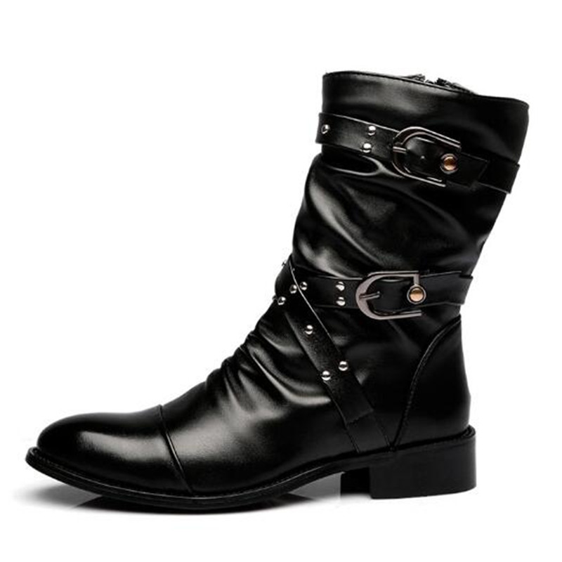 Fashion Men's Leather High Qua - Women'S Shoes Chelsea ulasan dan harga