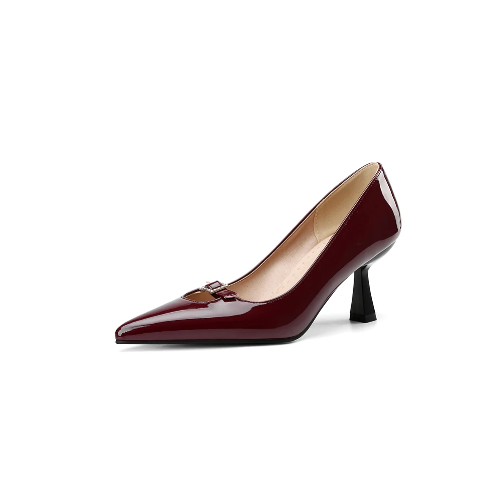 Spring New Mature Black Wine R - Women'S Shoes Size 12 ulasan dan harga