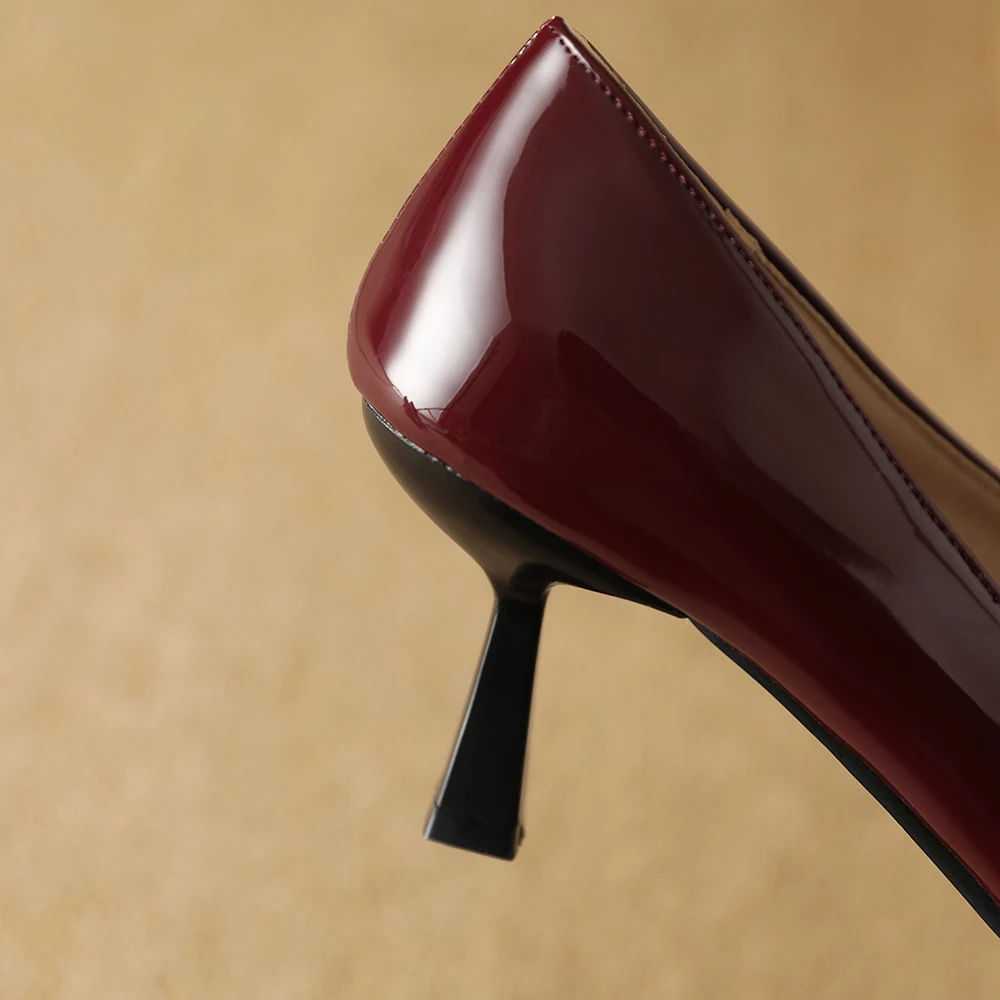 Spring New Mature Black Wine R - Women'S Shoes Size 12 ulasan dan harga