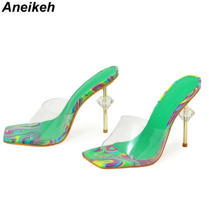 Aneikeh NEW Sexy Strange Trans - Peep Toe Heels ulasan dan harga