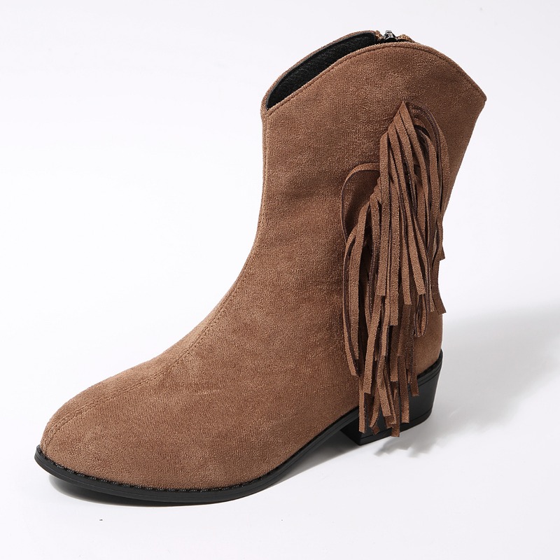 Women's Retro Fringe Suede Wom - Women'S Shoes Wide Width ulasan dan harga