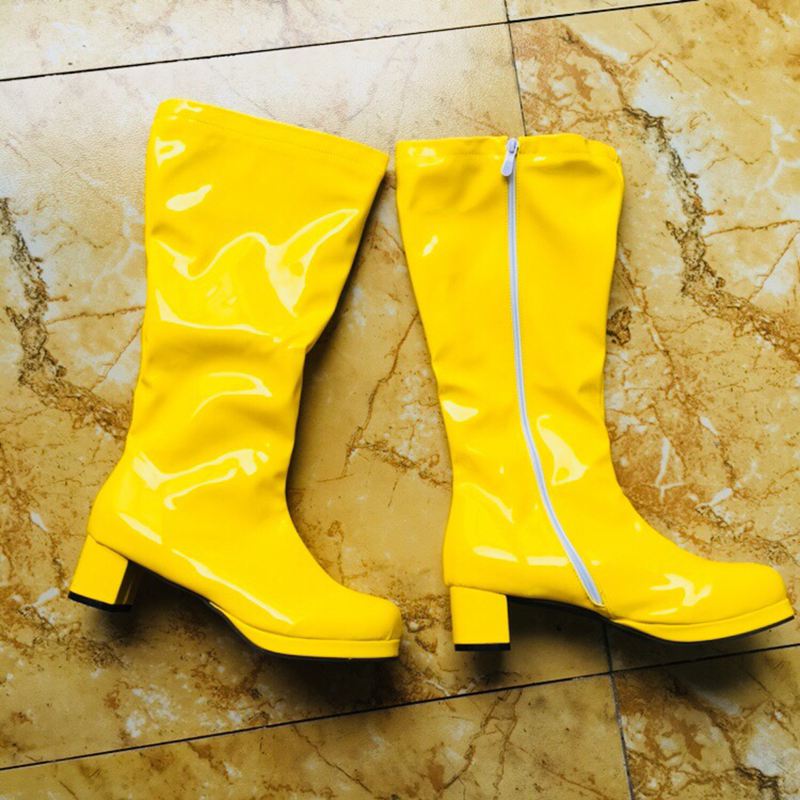 REAVE CAT Autumn Sweet Knee-Hi - High Knee Heel Boots ulasan dan harga